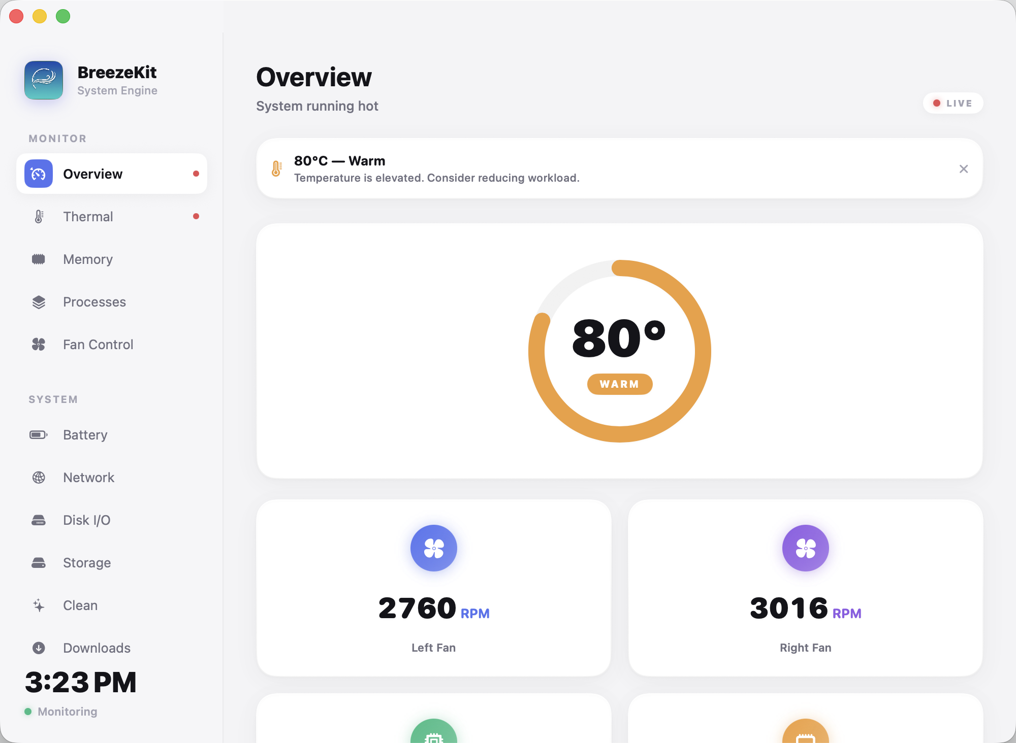 Your fans, your rules.