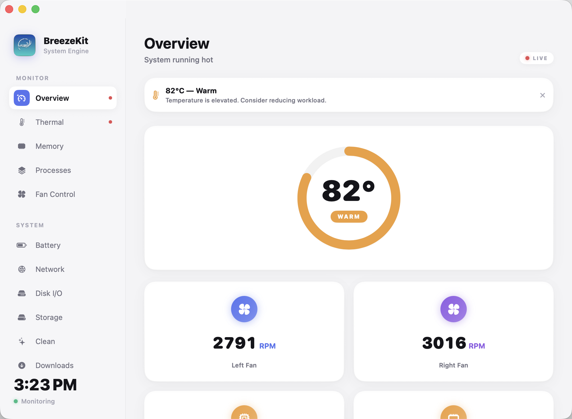 RAM breakdown, no guessing.